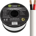 12AWG 100 Feet CL2 Rated 2 Conductor OFC Oxygen-Free Copper Speaker Wire G970