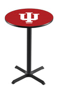 Black Wrinkle 36 inch Pub Table D710