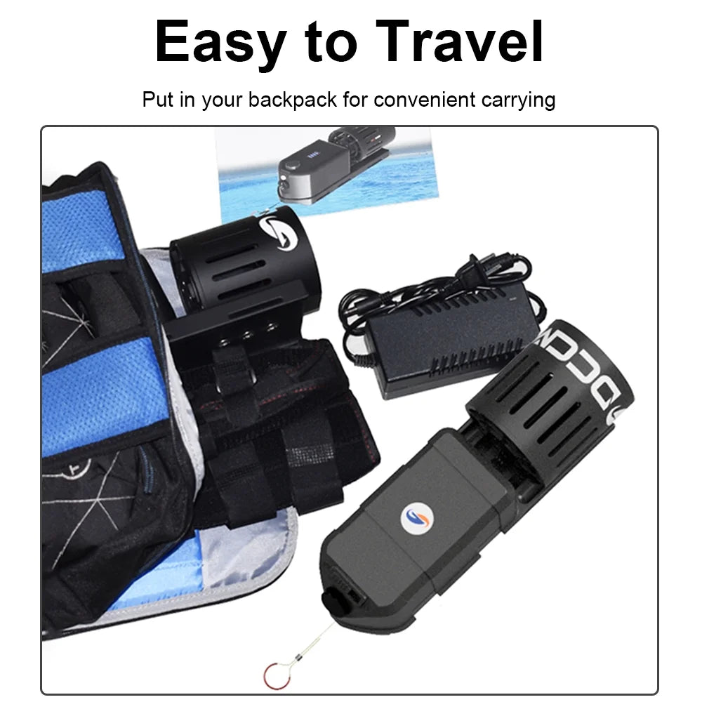 2pcs Electric Underwater Scooters 20M Waterproof N81602