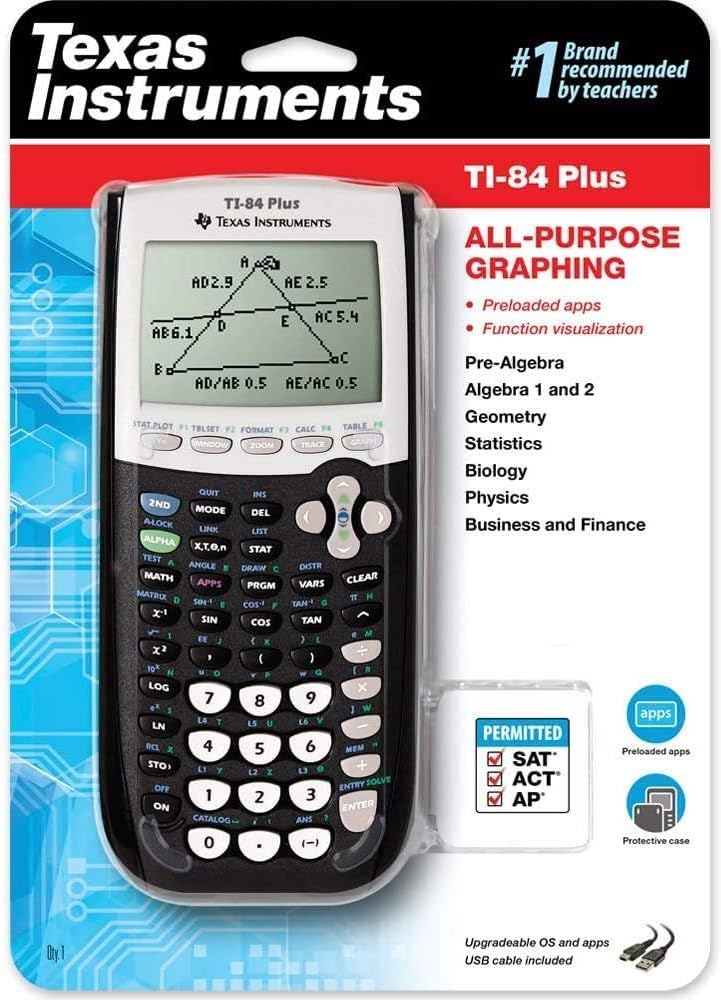 Black Graphing Calculator X5580