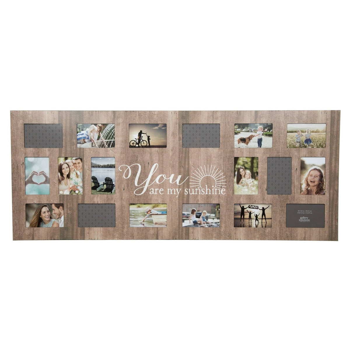 Brown Collage Picture Frame B9548