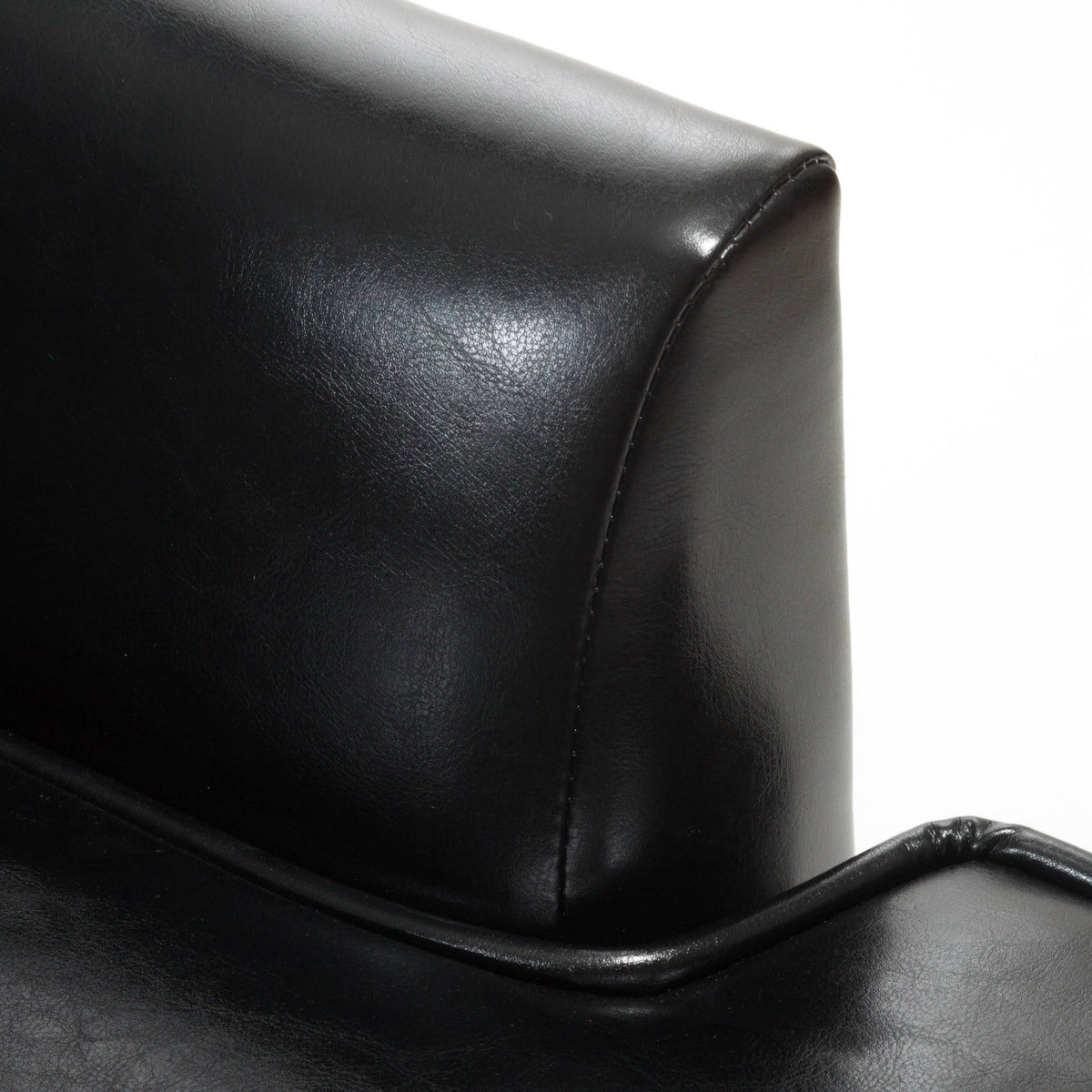 Black High Back Wing Chair O18996