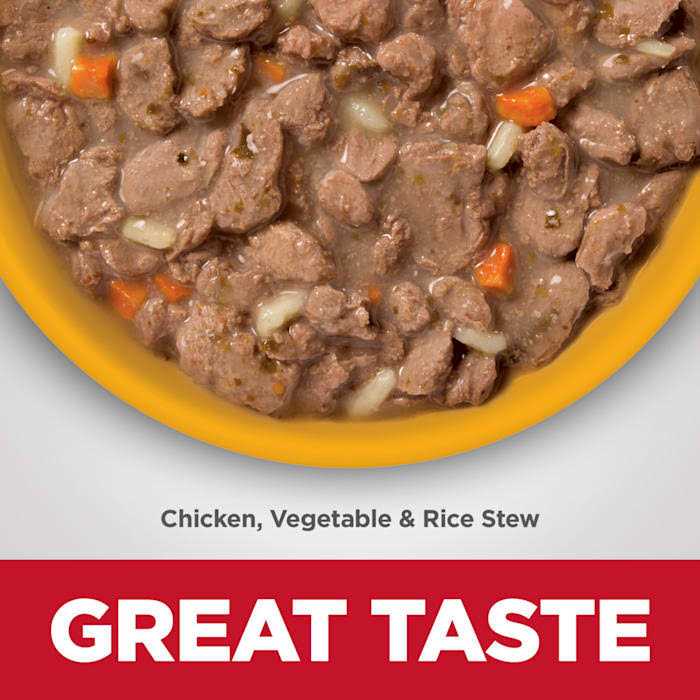 Chicken Vegetable & Rice Stew Adult Canned Cat Food W9683