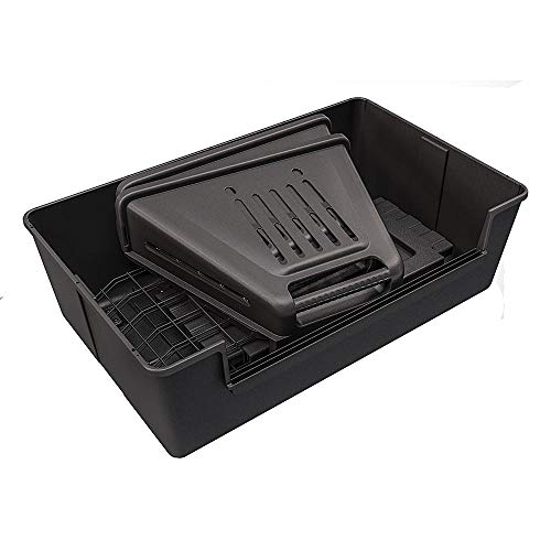 Black Assembled Car Dog Crate 39L x 23W x 26H Q6990