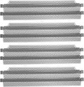 Stainless Steel Grill Heat Plates Heat Shield Burner Cover, BBQ Gas Grill Replacement Parts A316916