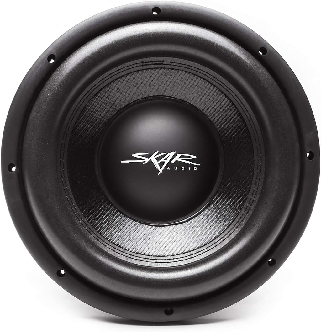 8" 600W Dual 4 Ohm Shallow Mount Car Subwoofer Pack of 2 M697