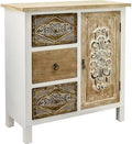Carved Wood Sideboard with 5 Drawers E961521