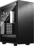Black Brushed Aluminum Steel ATX Mid Tower Computer Case G20241