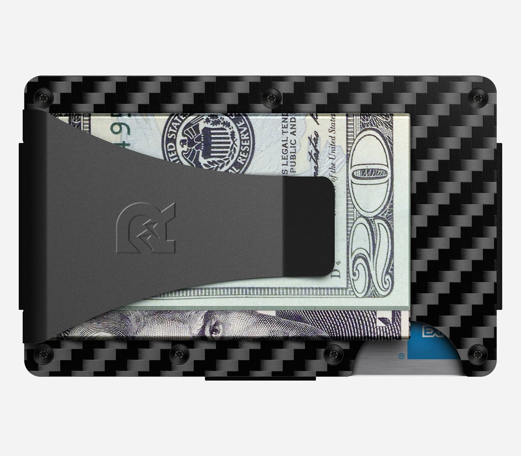 Carbon Fiber Money Clip Wallet K588993