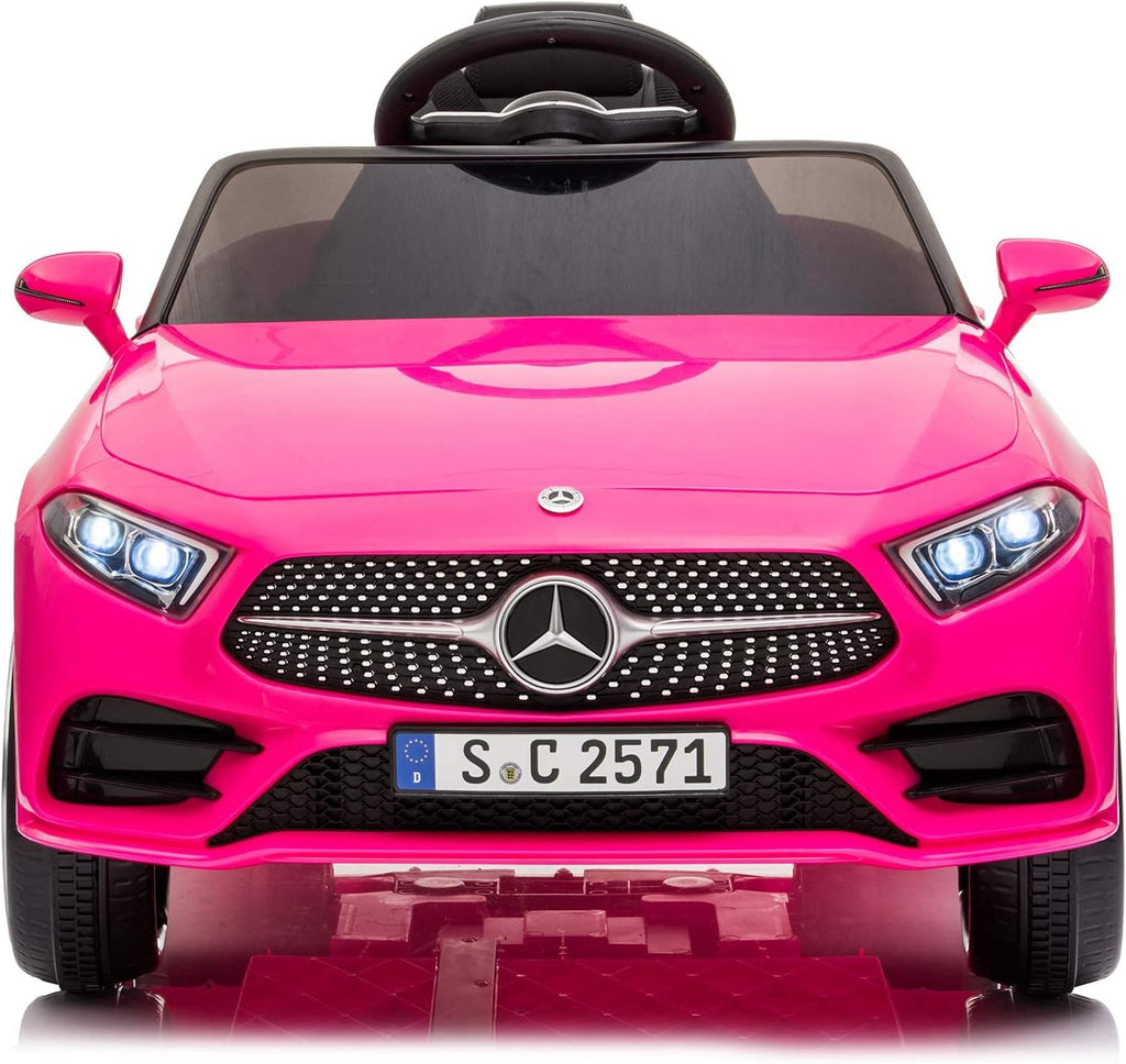 Pink 12V Licensed Mercedes Benz CLS Ride on Car U59973