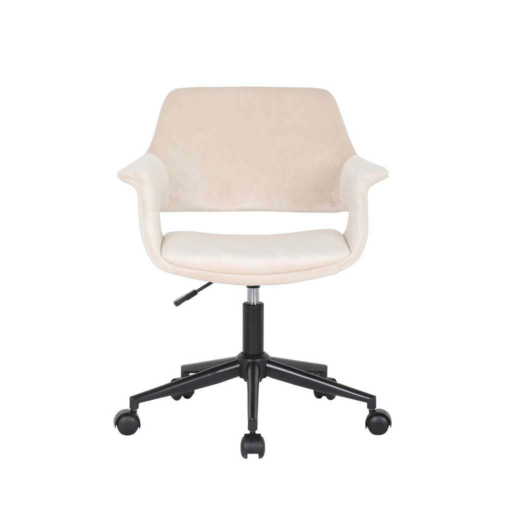 Velvet Office Chair with Swivel and Adjustable Height Z948