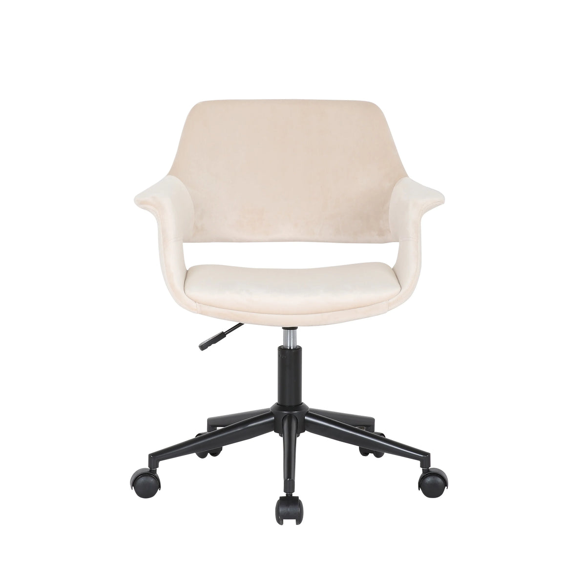 Velvet Office Chair with Swivel and Adjustable Height Z948