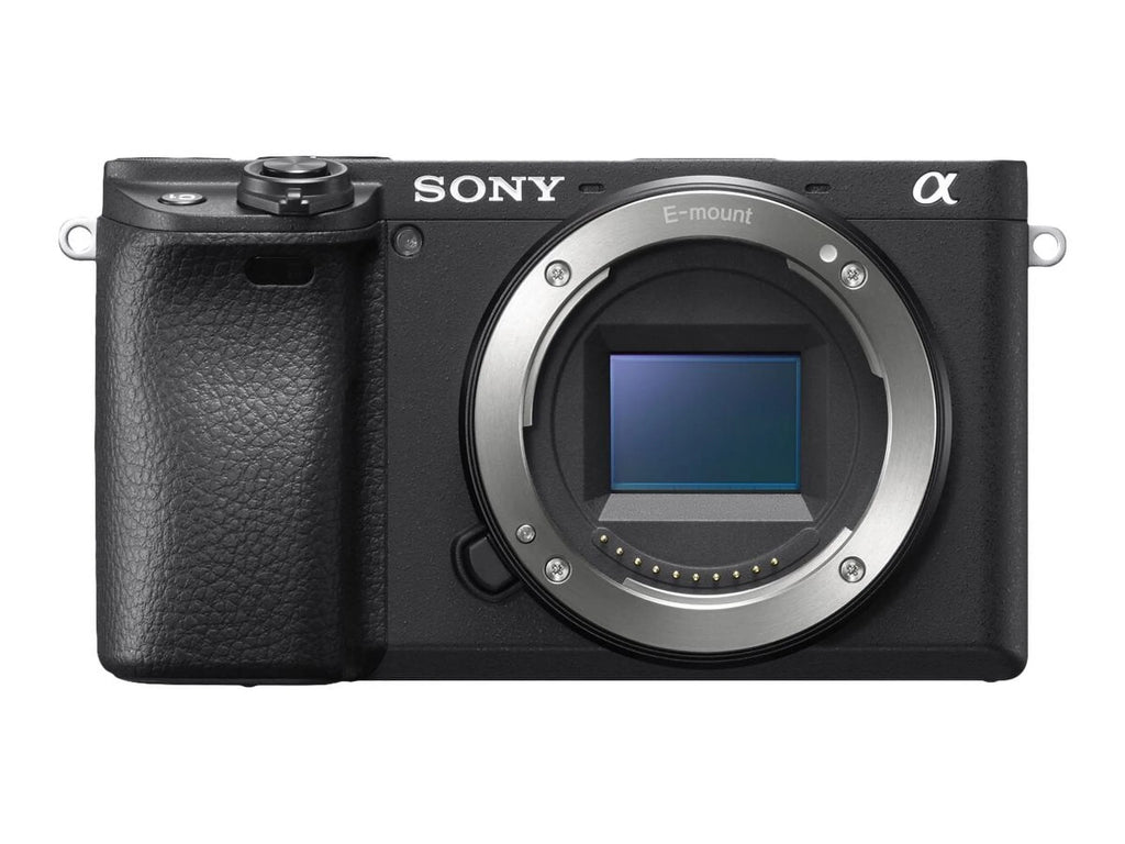 Black Mirrorless Digital Camera 24.2 MP APS-C 4K with 18-135mm Lens U8986