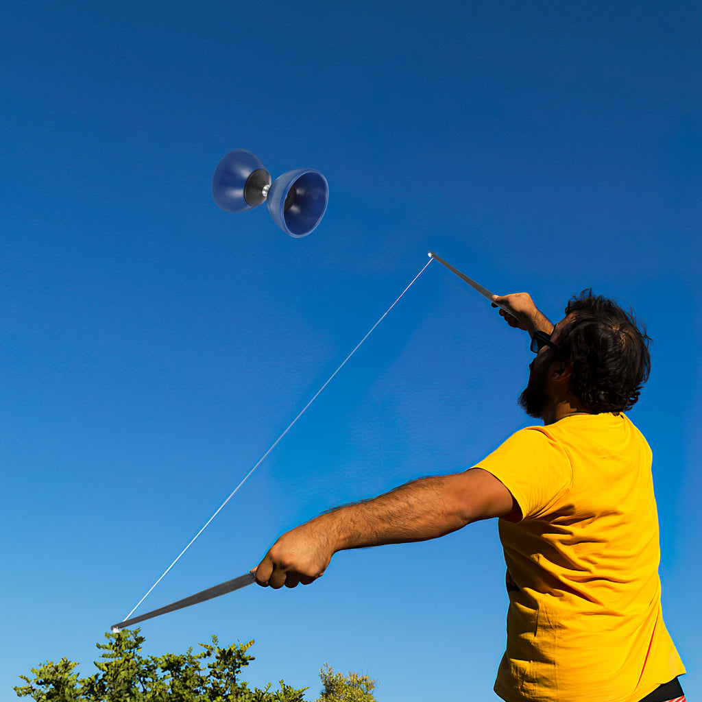 Metal Double Head Diabolo Chinese Yoyo Y7070