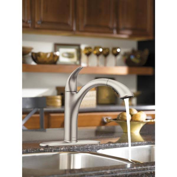 Single Handle Pullout Kitchen Faucet Q128233