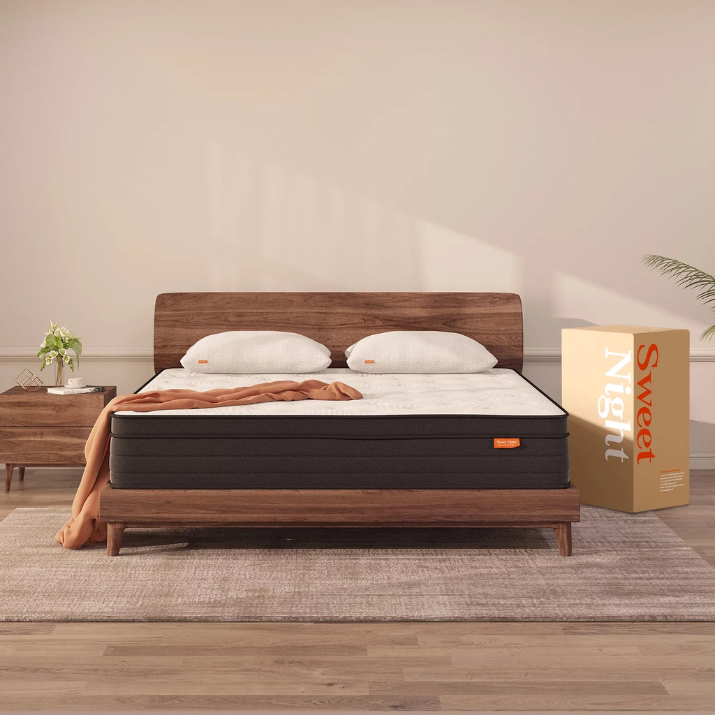 King Size Medium Firm Memory Foam Hybrid Mattress T926