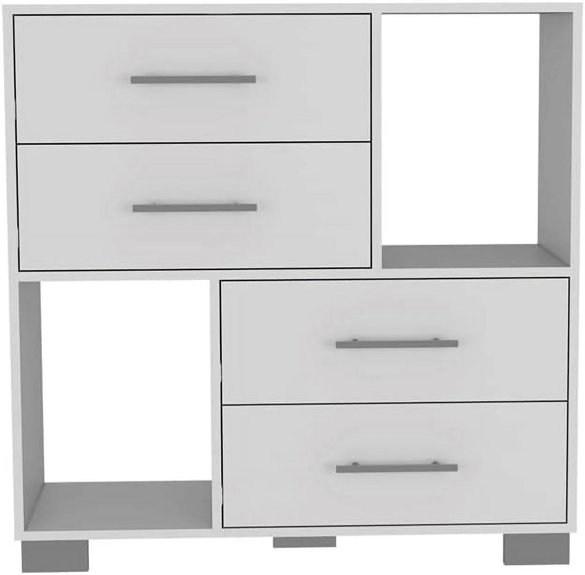 White Engineered Wood Dresser L28678