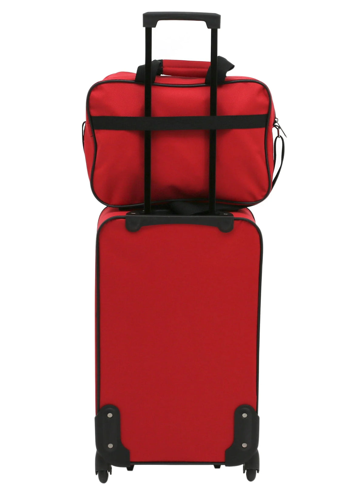 3-Piece Carry-on Luggage Set Black N480818