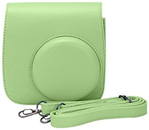 Lime Green Instant Film Camera with Case and Twin Pack Film D200255