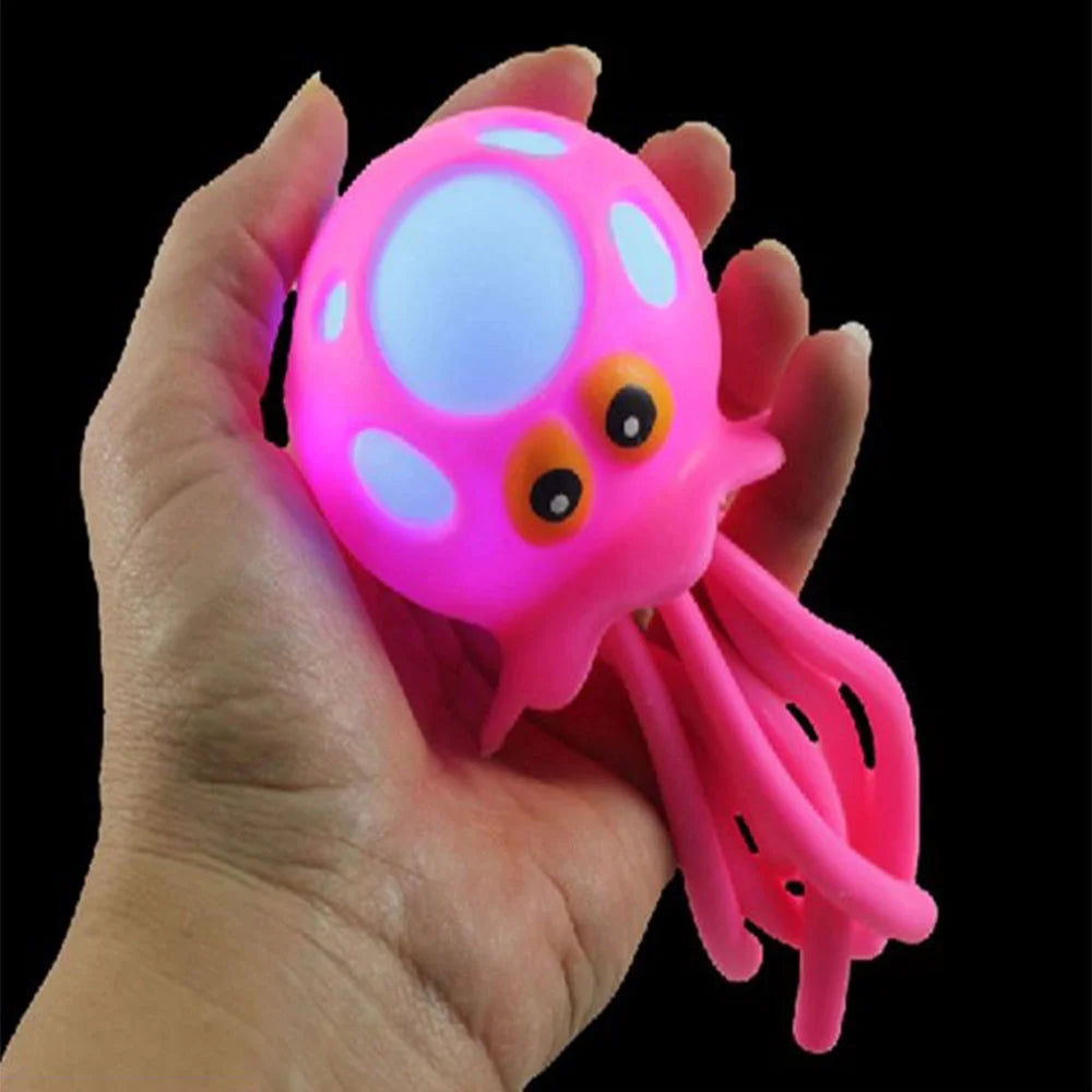 1 Pc Octopus Rubber Bath Toys N84201
