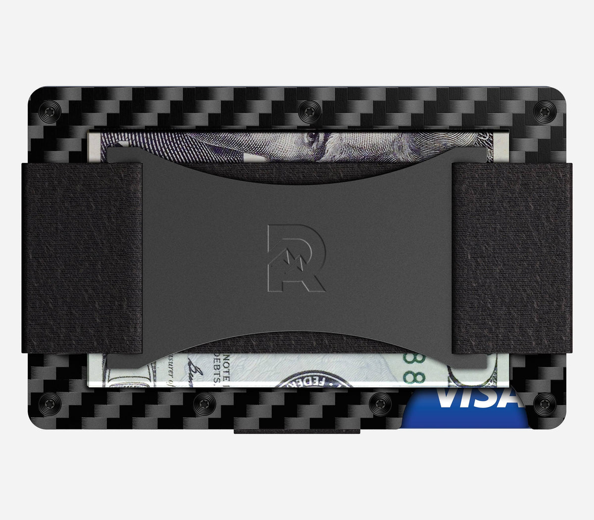Carbon Fiber Money Clip Wallet K588993