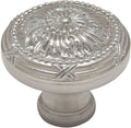 25 Pack Satin Nickel Round Cabinet Knob N29170