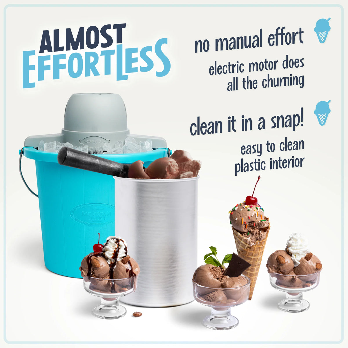4-Quart Electric Ice Cream Maker P887399