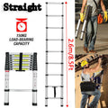 Aluminum Telescoping Ladder 8.5FT Extension Ladder J961174
