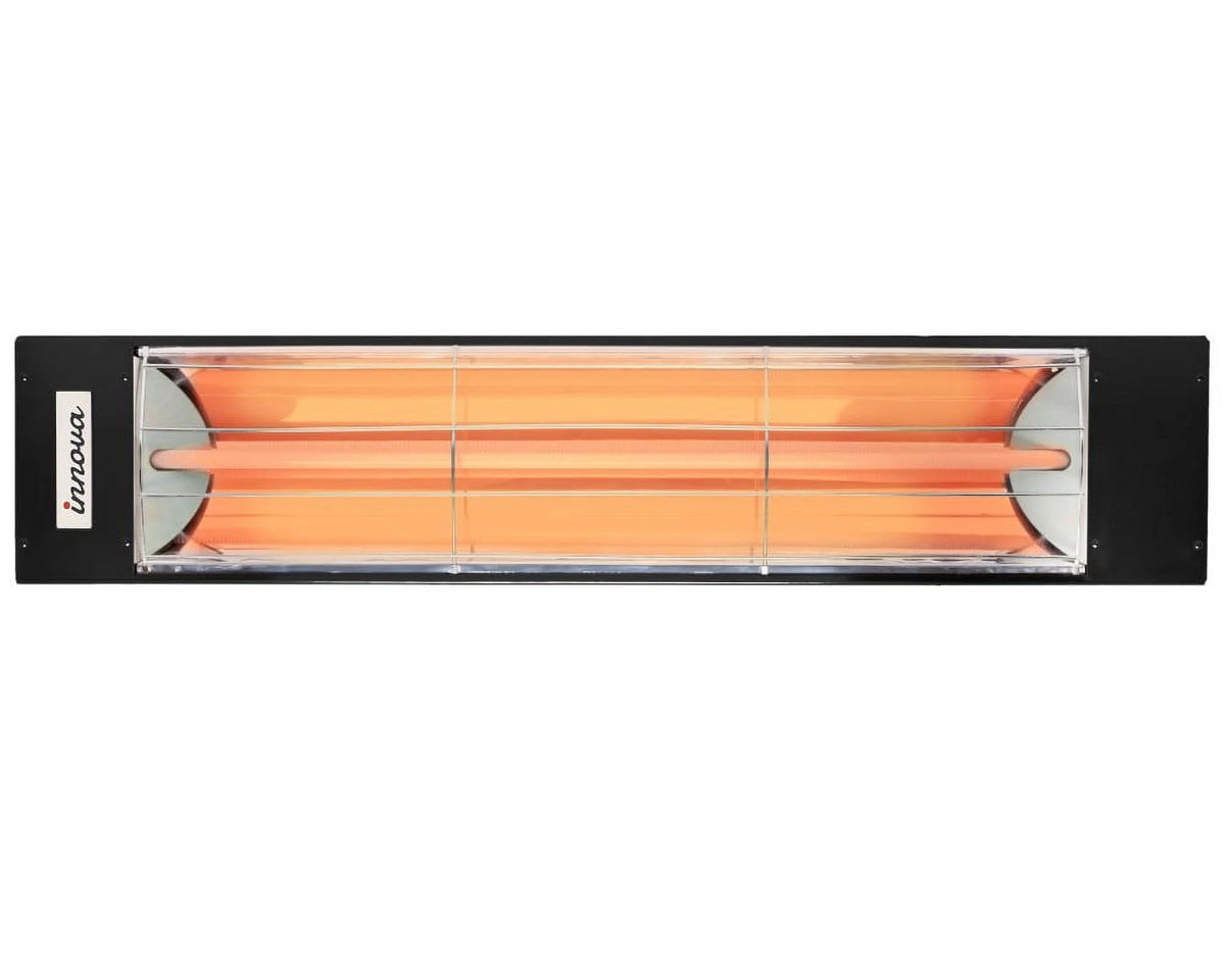 1500 Watt Plug-In Electric Infrared Heater Black I89611