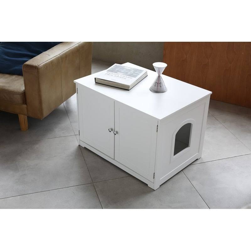 Black Kitty Litter Loo Bench D99821