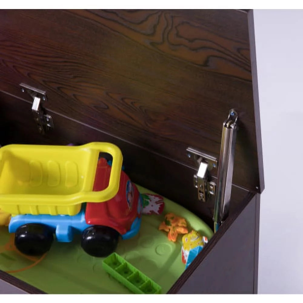Brown Wooden Toy Box Z976