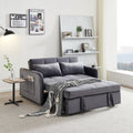 Velvet Pull Out Convertible Sofa Bed S8691