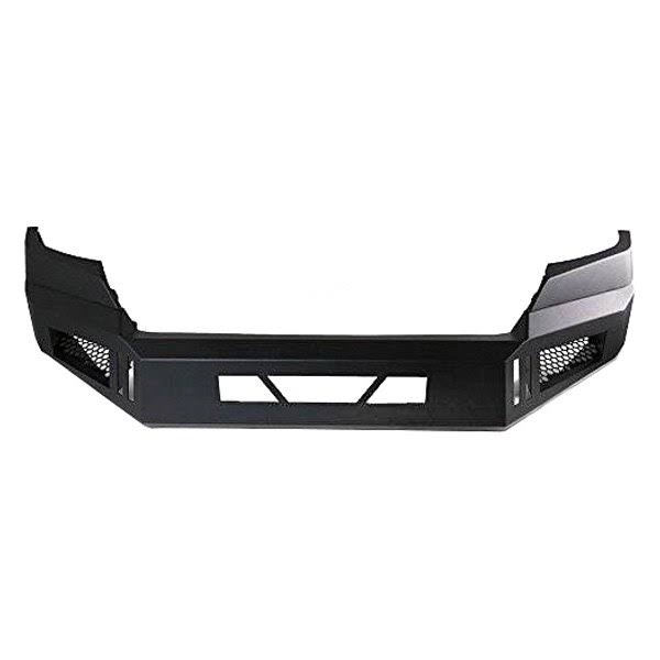 Heavy Duty Full Width Black Front Bumper Y21575