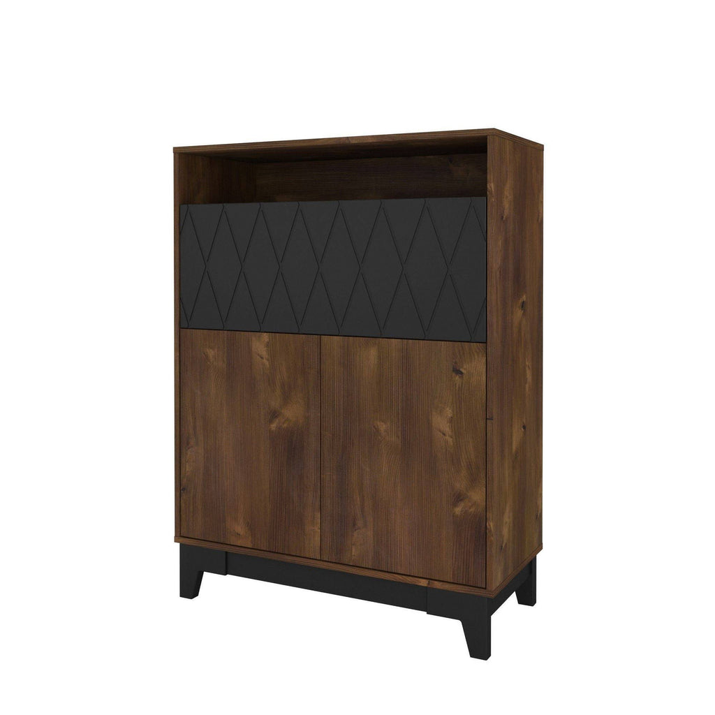 Truffle Black Secretary Desk H682