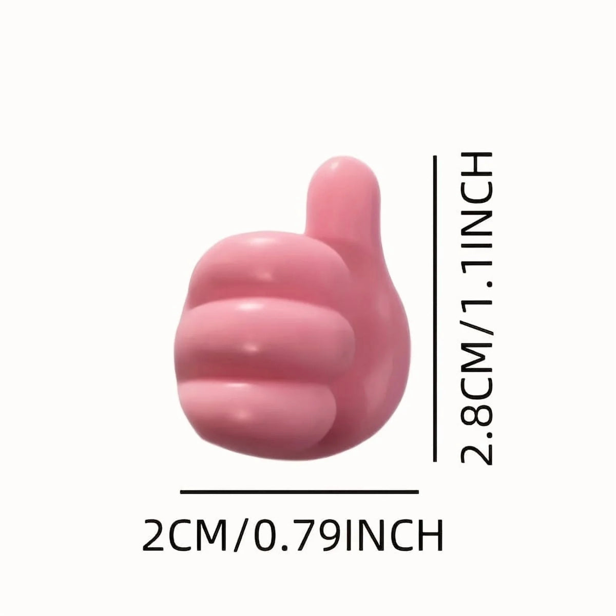 10 Pcs Silicone Wall Hook Adhesive Cable Clip Key Hanger J139190