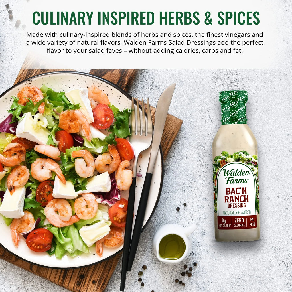 Bacon Ranch Dressing 12 oz Bottle 6 Pack S29722