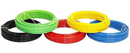 3/8" OD x 100' Black Nylon Air Brake Tubing X723
