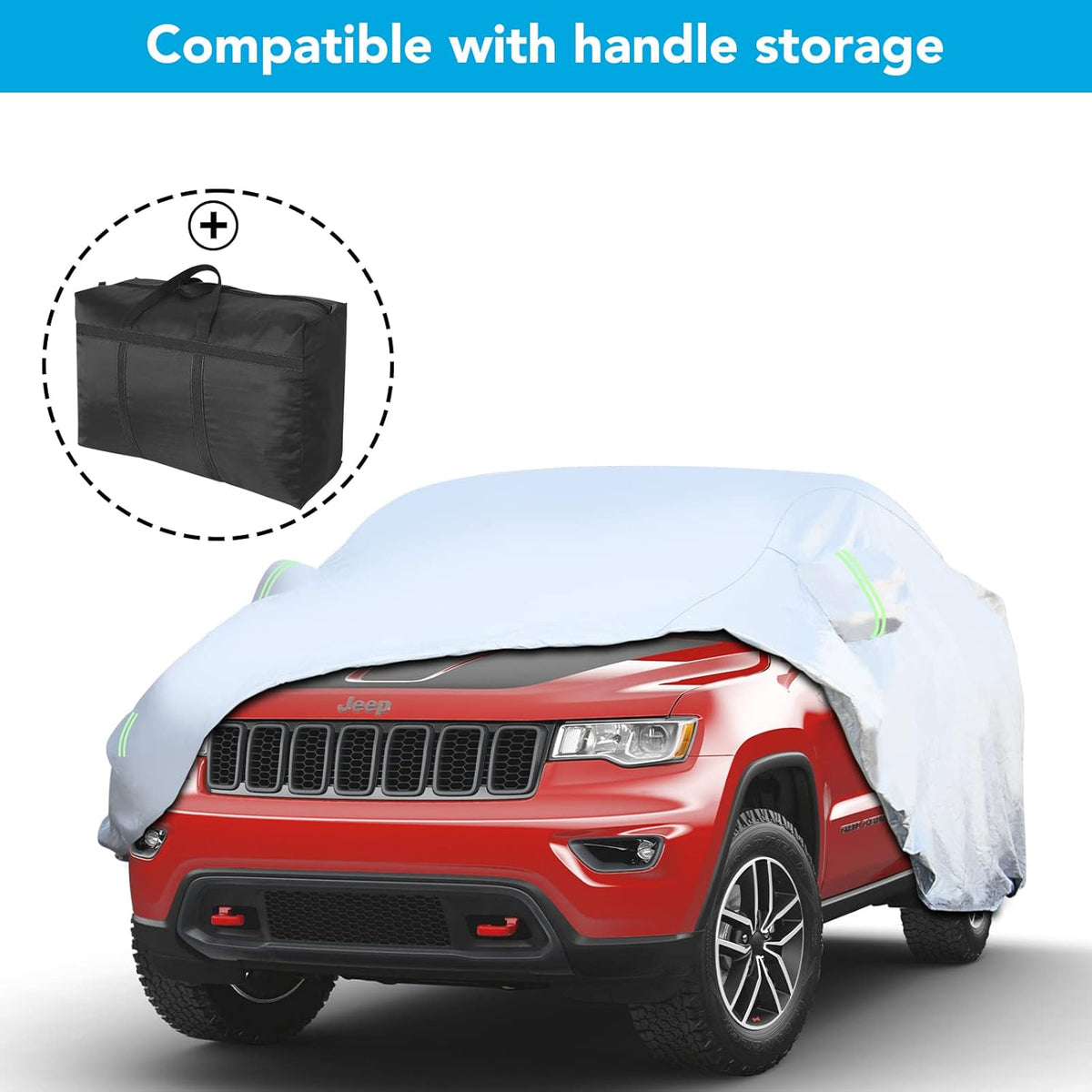 Waterproof Car Cover with Zipper A843320