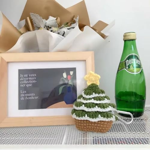 Hand-Crocheted Christmas Tree AirPods Pro2 Case J417002