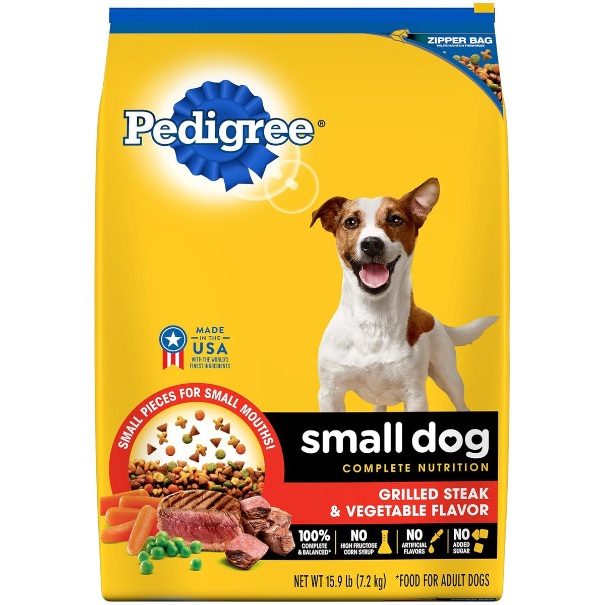 Small Dog Adult Dry Dog Food, 15.9 Pounds E874