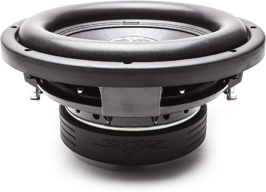8" 600W Dual 4 Ohm Shallow Mount Car Subwoofer Pack of 2 M697