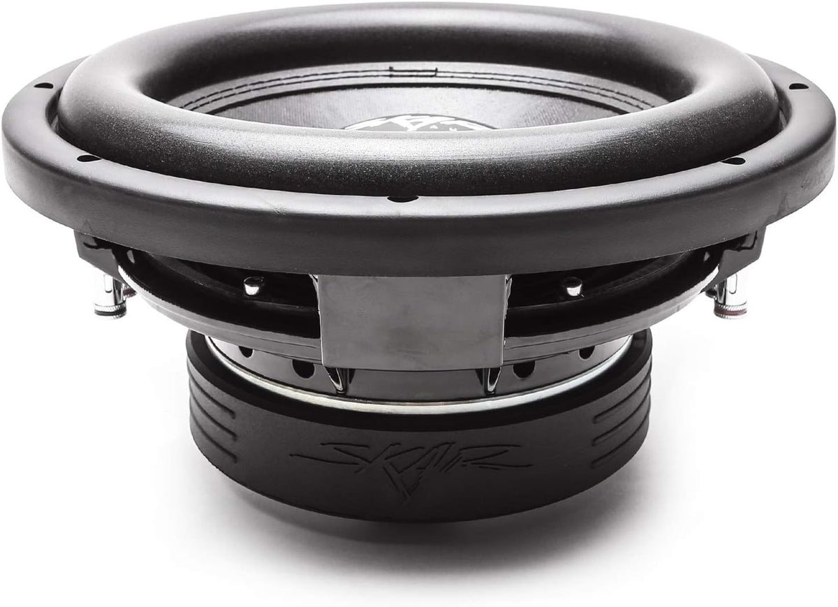 8" 600W Dual 4 Ohm Shallow Mount Car Subwoofer Pack of 2 M697