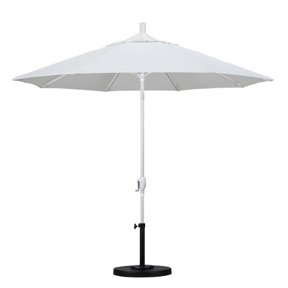 Natural 9-Foot Aluminum Market Umbrella S15256