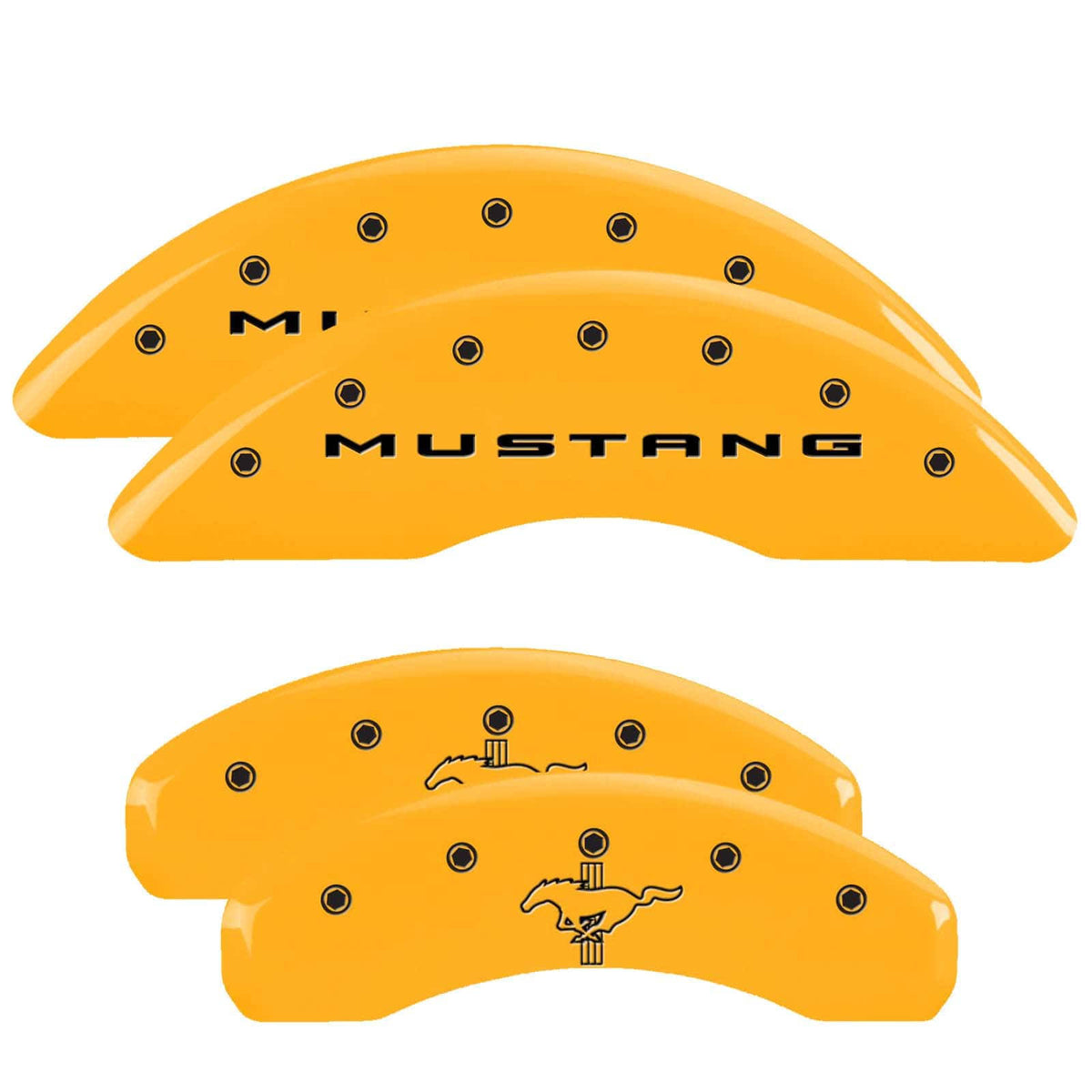 Yellow Ford Caliper Covers Z23547