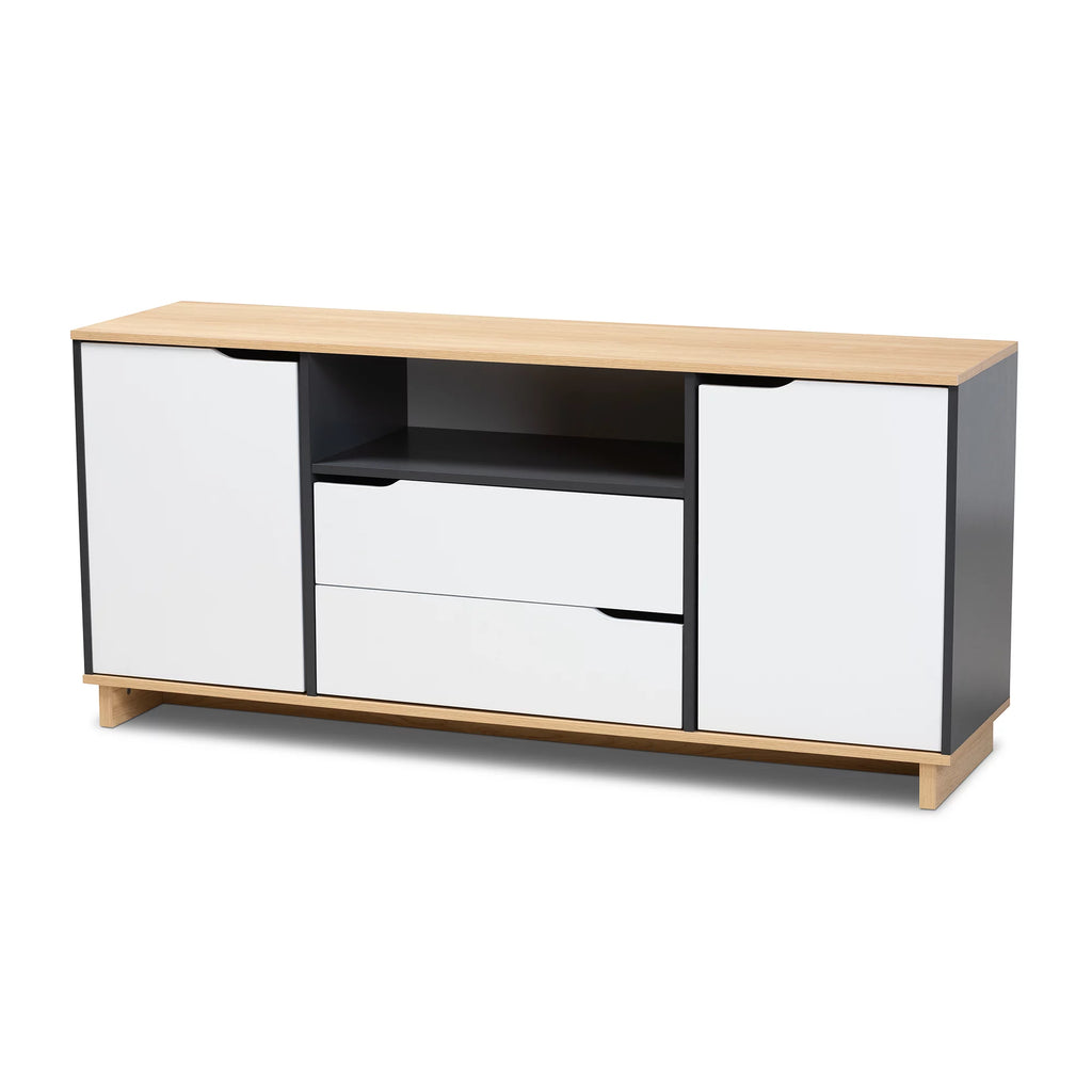 Multicolor 2-Door Wood Sideboard S978745