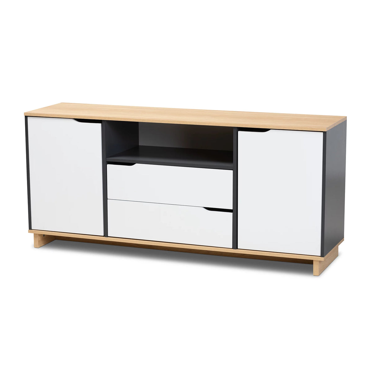 Multicolor 2-Door Wood Sideboard S978745