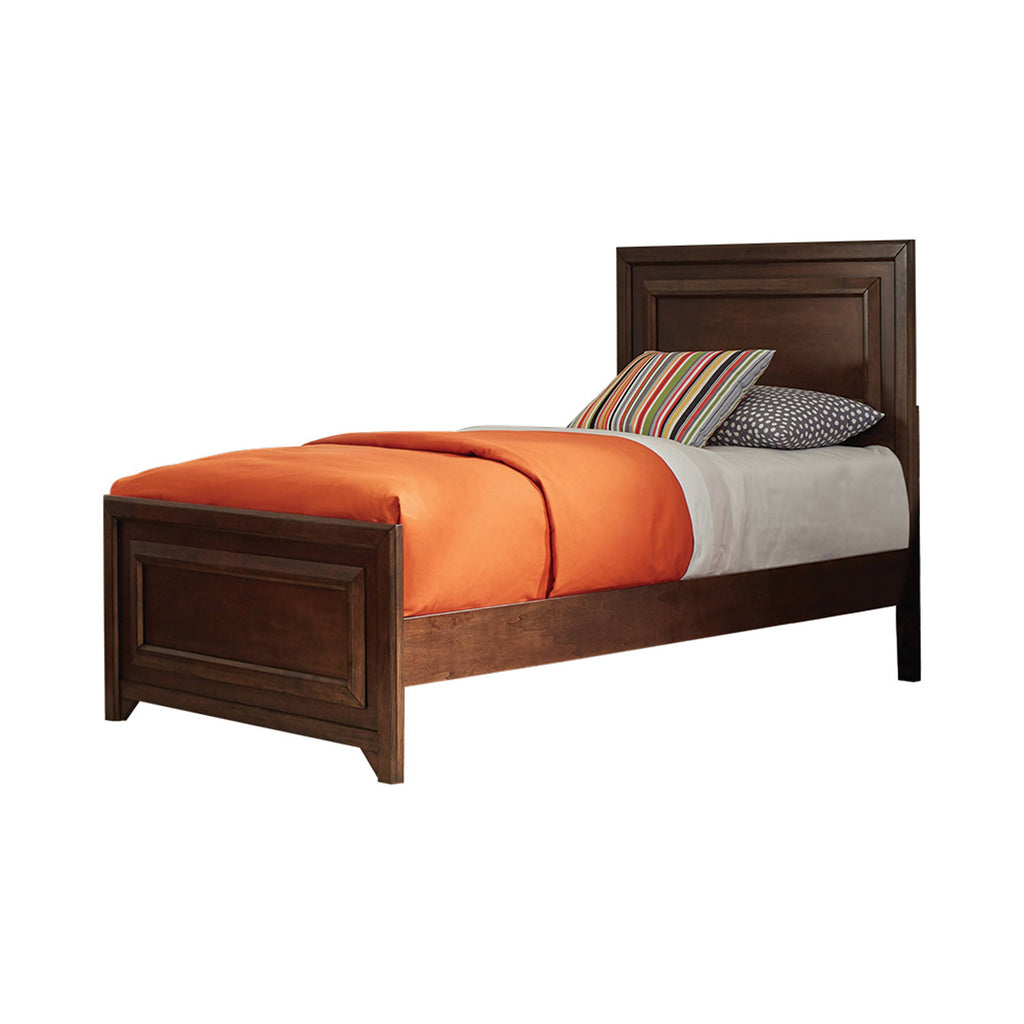 Maple Oak Twin Panel Bed J68705
