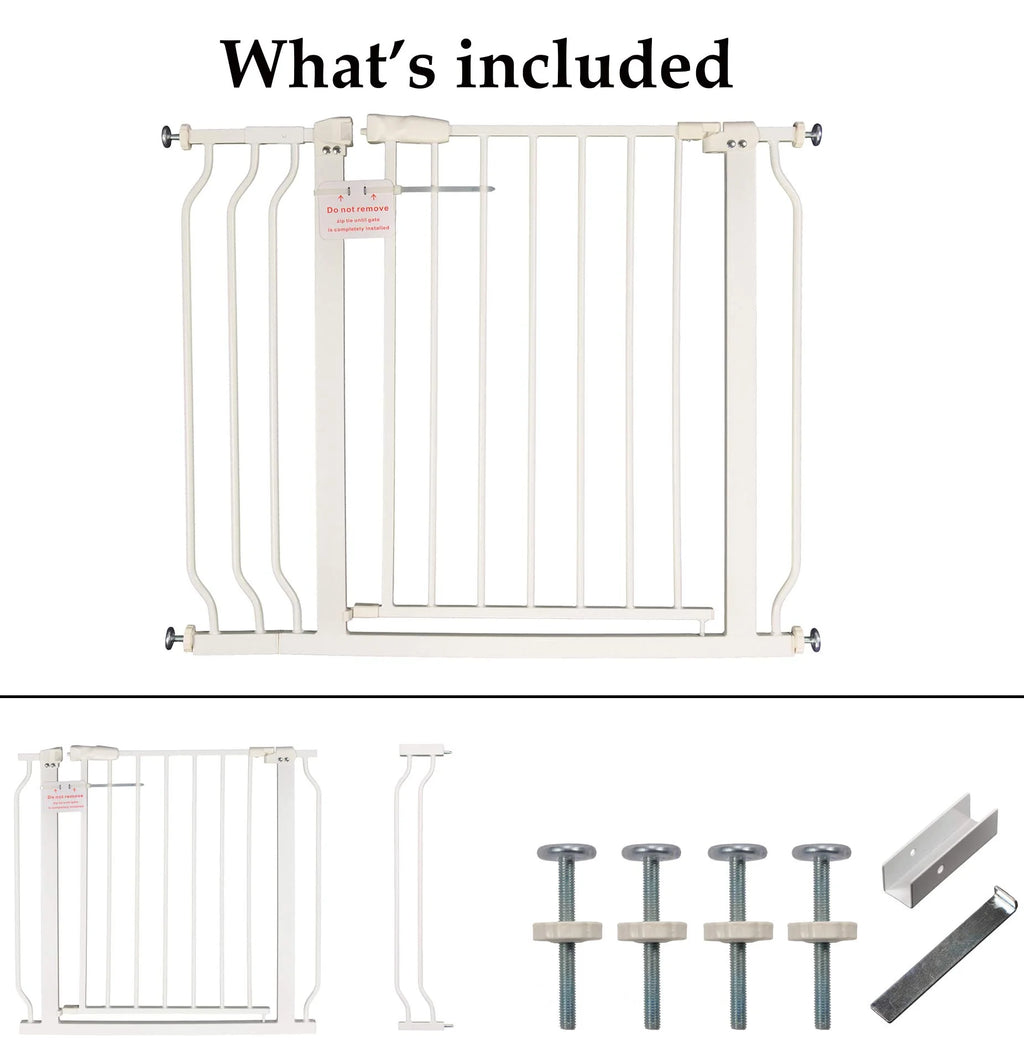White Safety Gate S37369