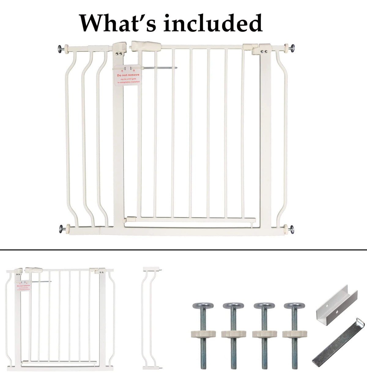 White Safety Gate S37369