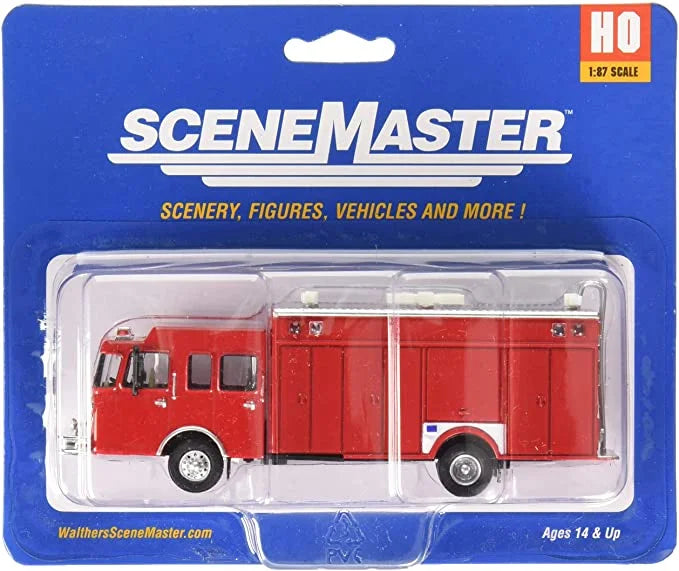 Red Emergency Vehicle W287080